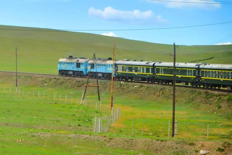 Touren Mit Der Transsibirischen Eisenbahn