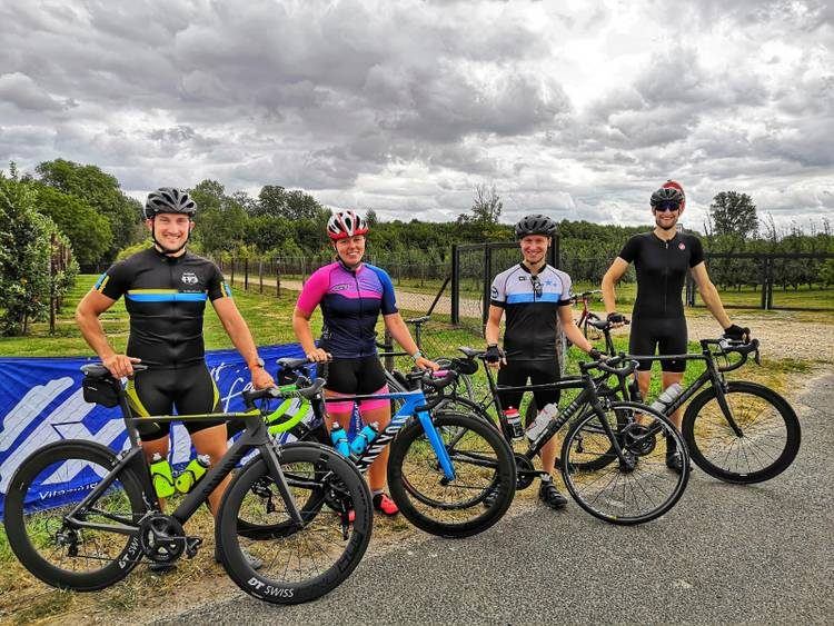 UTCC bei der Radtourenfahrt RTF Willich am Start1