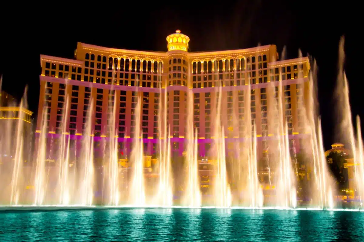 Genieße Die Bellagio-Brunnen In Las Vegas