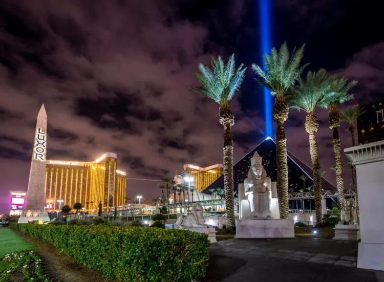 Luxor Sky Beam Las Vegas