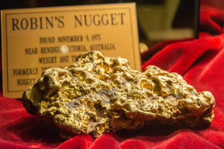 See The World's Largest Golden Nugget