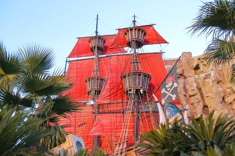 Pirate Ship In Las Vegas