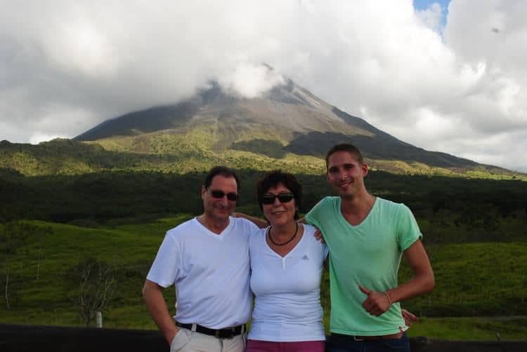 Arenal Volcano Group Photo