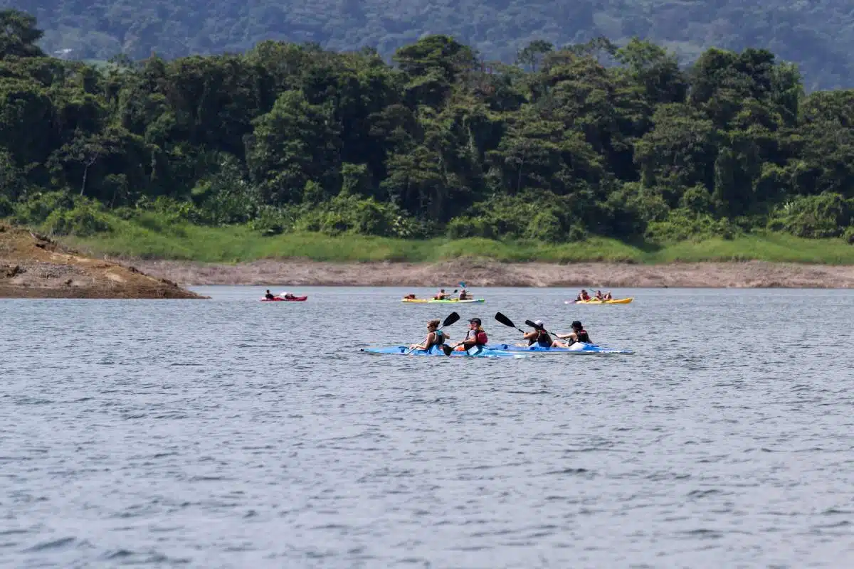 Kayaking Lake Arenal