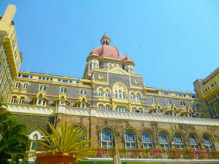 Vista Dall'area Piscina Del Taj Mahal Palace