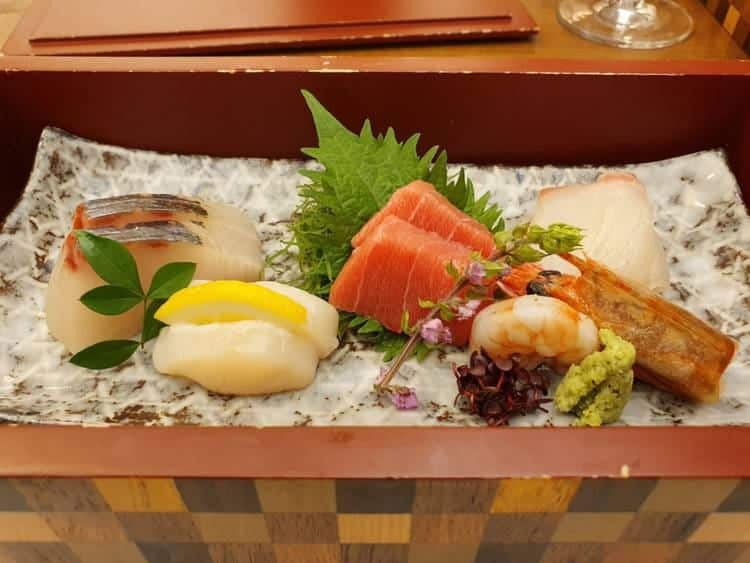 Kai Hakone Keiseki Dinner Assorted Fresh Sashimi