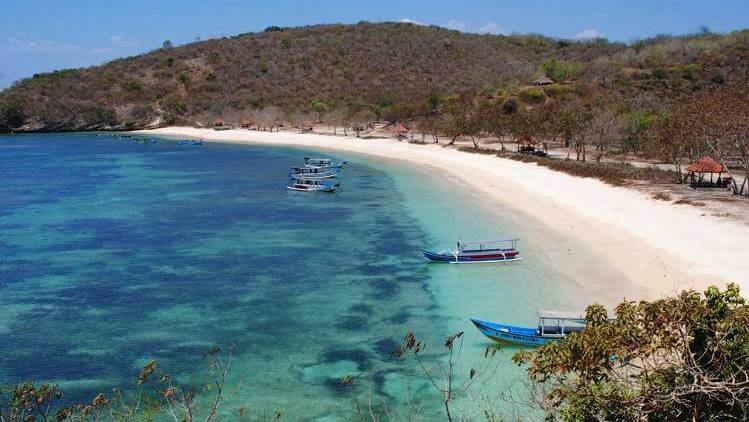 Pink Beach Insel Lombok, Indonesien