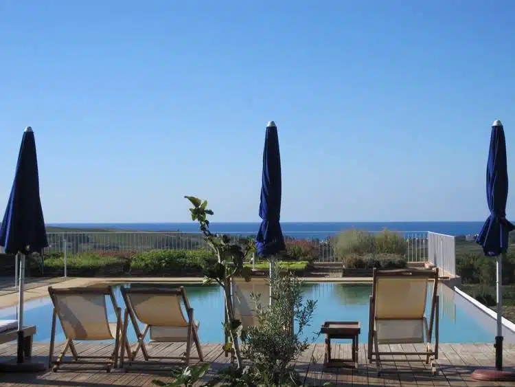 The Swimming Pool At La Foresteria Planeta Estate