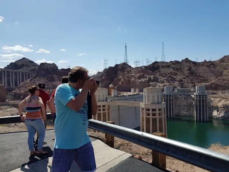 Hoover Dam Von Las Vegas Aus Besuchen