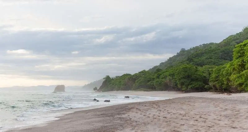 Beach Santa Teresa Costa Rica