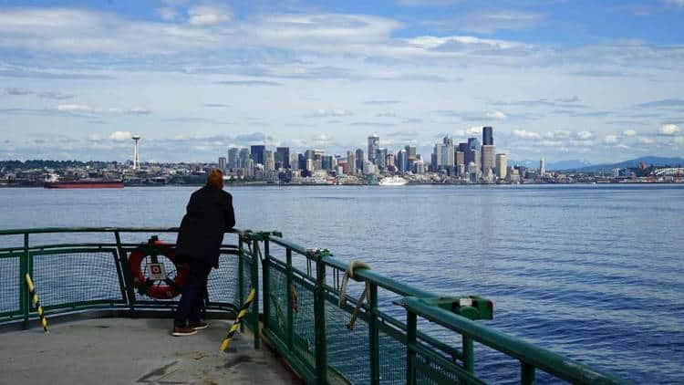 Seattle Puget Sound FäHre Zu Tun In Seattle