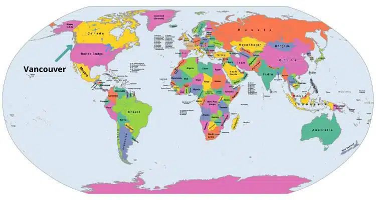 Where is Vancouver located?