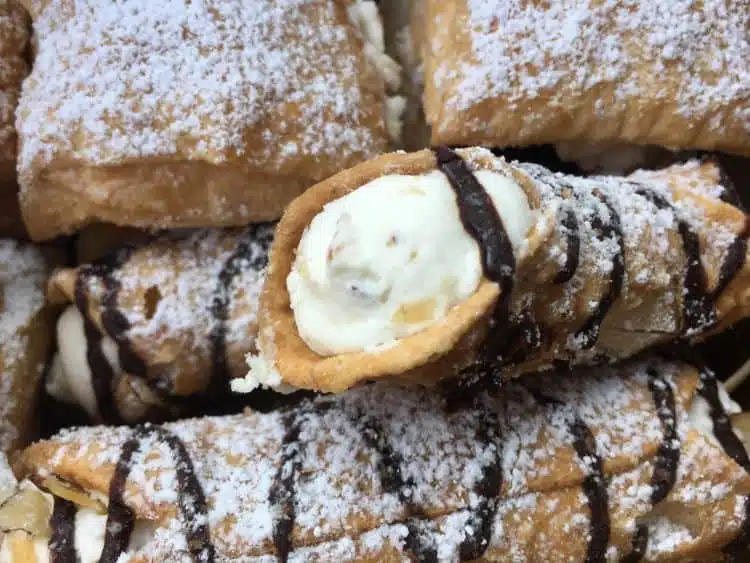 Traditional Boston Food | What to eat in Boston 5 Boston Cannoli