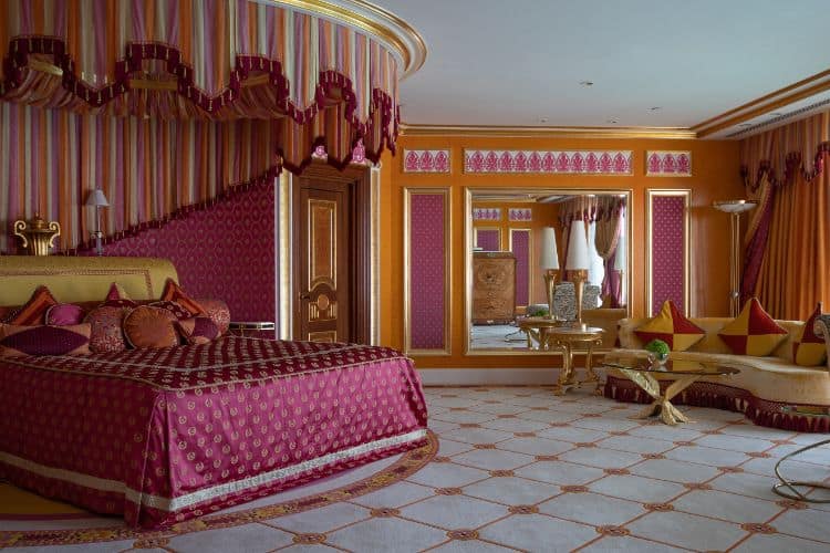 Burj Al Arab - Royal Suite Queen Bedroom_©Jumeirah Hotels & Resorts