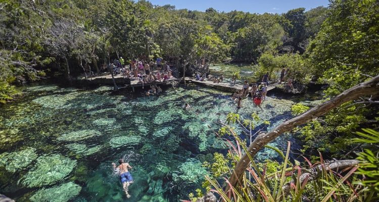 Cenote Azul Tulum, Mexico