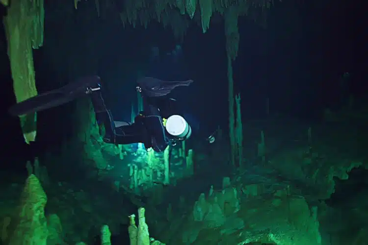 Los Mejores Cenotes En Tulum, México 19 Cenote Angelita, Mexico, Cave Diving, Extreme Adventure