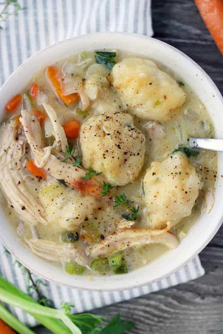 Easy Chicken And Dumplings From Scratch 2 1