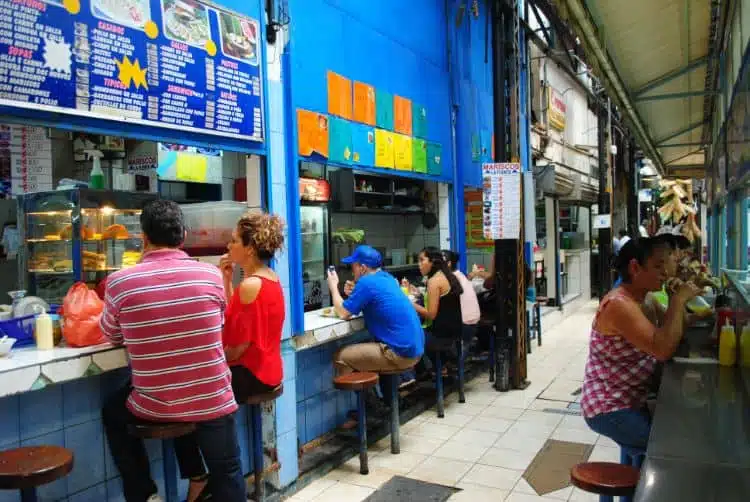 Eating At A Soda Costa Rica