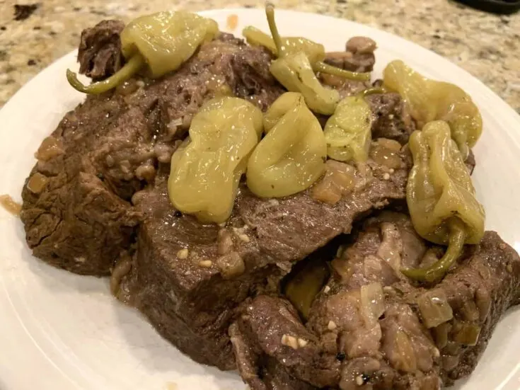 Pressure Cooker Mississippi Pot Roast