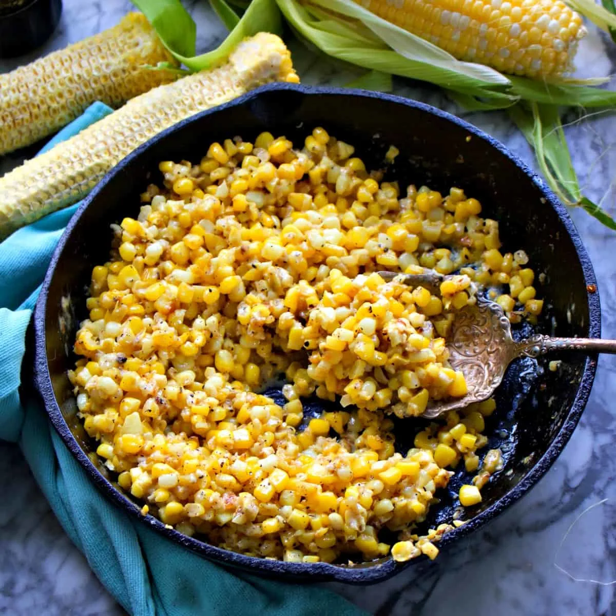 Southern Fried Corn Square