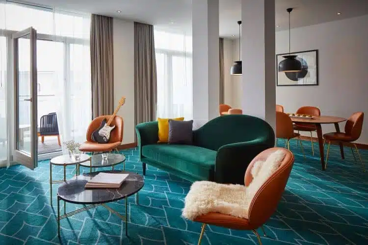 Eine Reise zu den schönsten Hotelzimmern: Sweet Suite Dreams 10 ©Hard Rock Hotel Davos Rock Star Suite