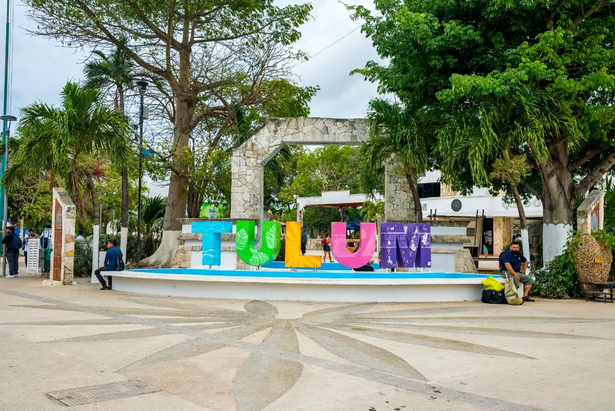 Où Se Trouve Tulum Mexico Sur La Carte