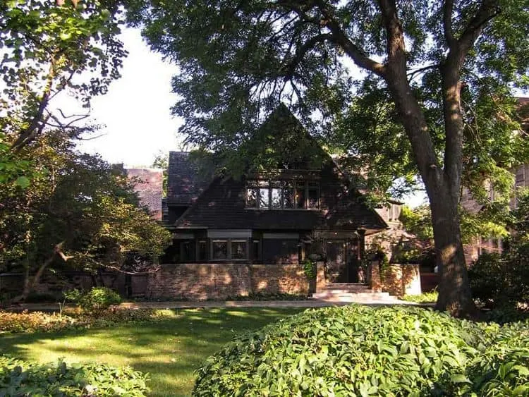 A Photo Of The Frank Lloyd Wright’s House