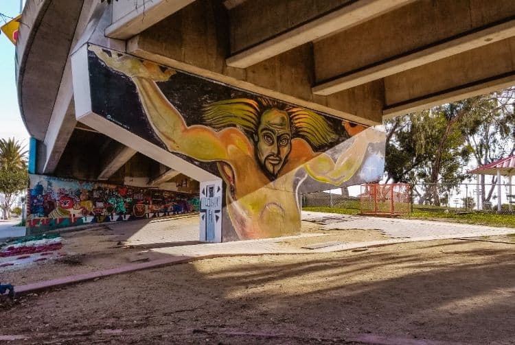 Barrio Logan Straßenkunst In San Diego