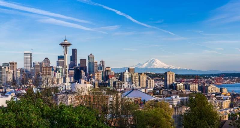 Hoe kom je van Portland, Oregon naar Seattle, Washington, Verenigde Staten?