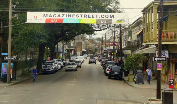 Calle De La Revista Nueva Orleans