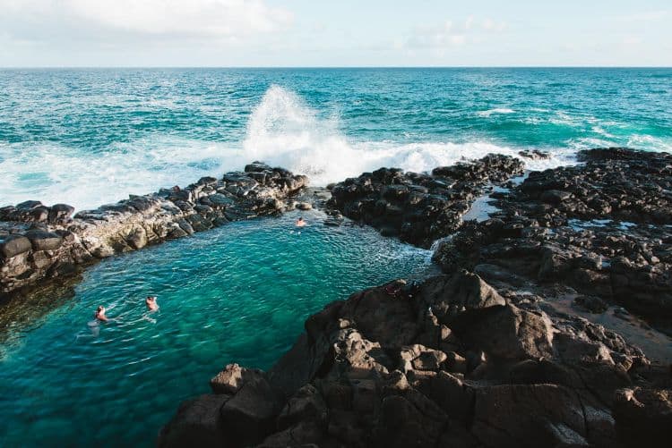 Queens Bath Kauai Hawaii