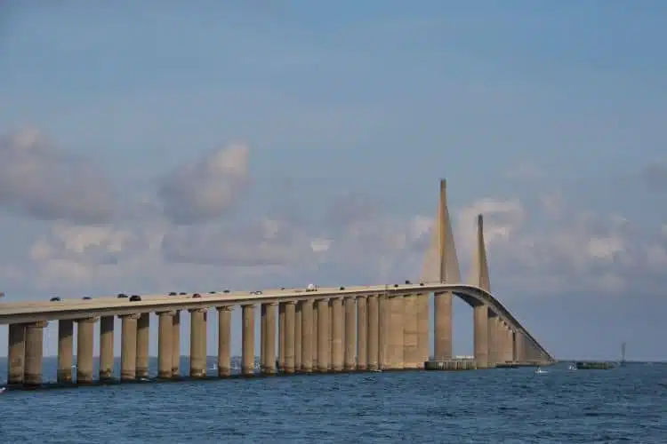 Fun Things to do in Tampa Florida 7 Drive over Sunshine Skyway Bridge