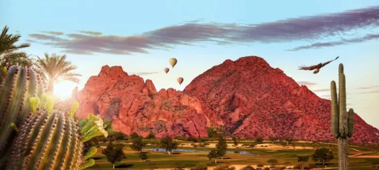 Heißluftballon-Stadtrundfahrt Phoenix, Arizona
