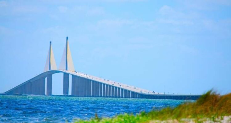 Sunshine Skyway Bridge Tampa Florida