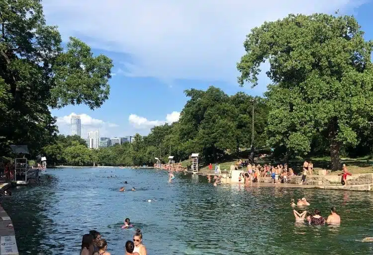 Barton Springs Pool Austin Texas