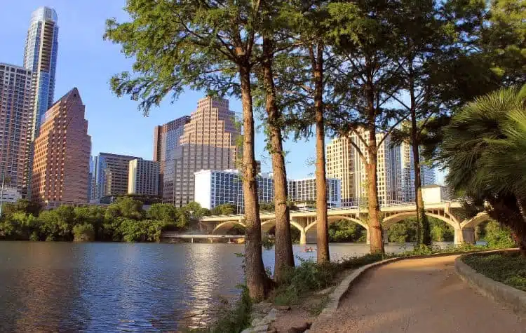 Peddel Door Lady Bird Lake