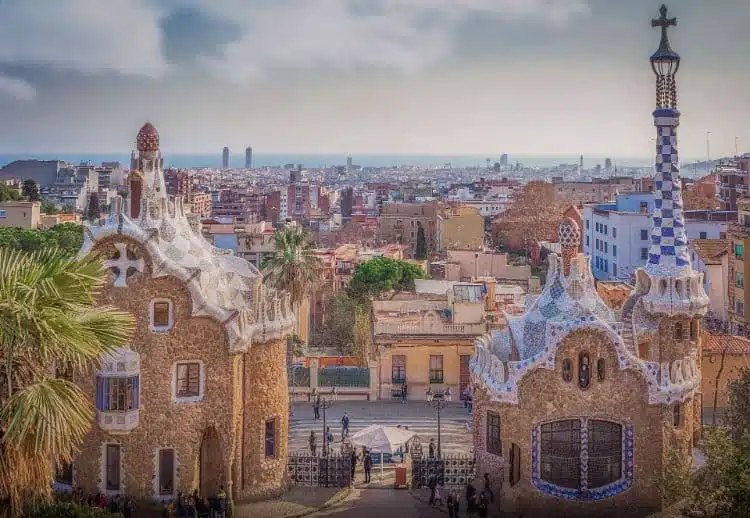 Where is Barcelona located in Spain? 1 Where is Barcelona located in Spain