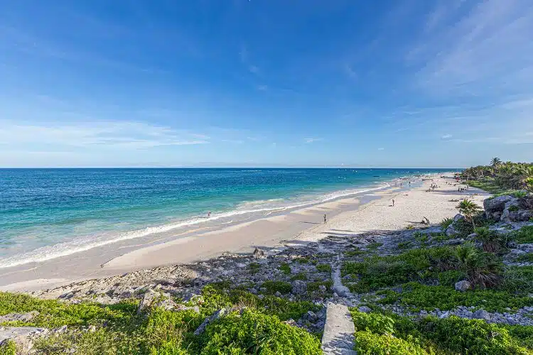 Plage De Tulum -Jour