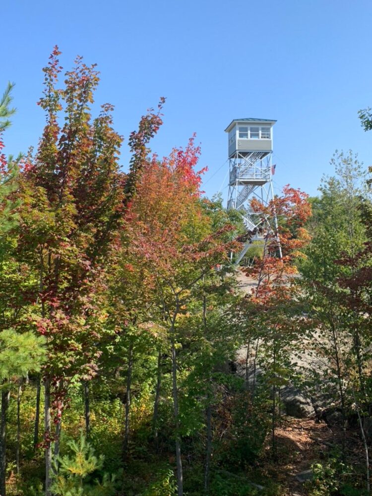 New Hampshire Hiking Fire Tower