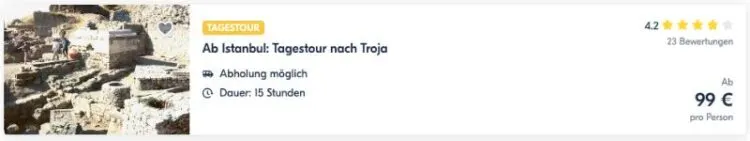 Die 22 schönsten Sehenswürdigkeiten in der Türkei 7 Ab Istanbul Tagestour nach Troja