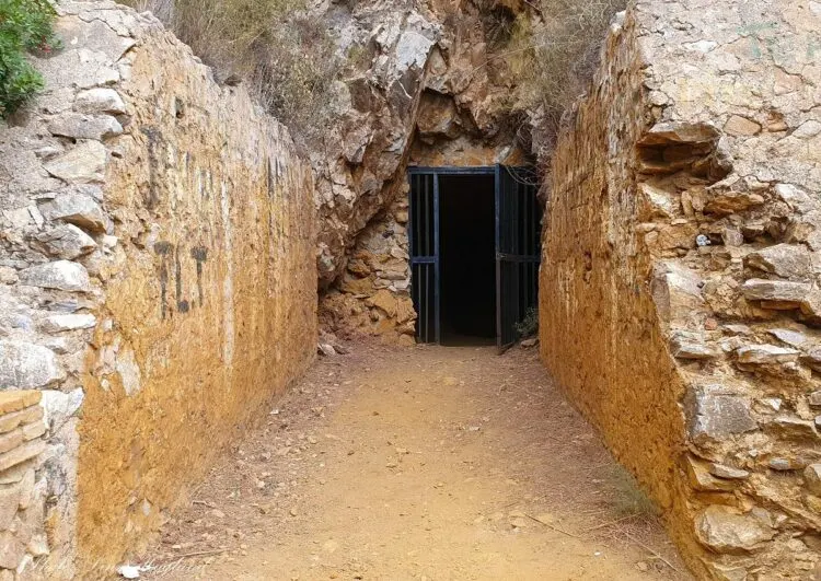 Entrance Of Minas De La Trinidad - Andalucia Hiking