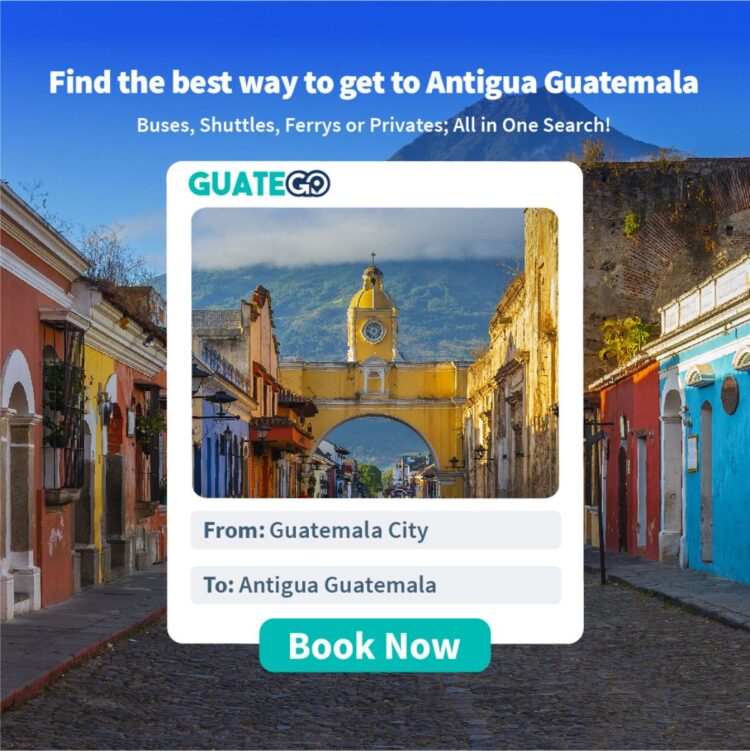 Da Città Del Guatemala A Antigua
