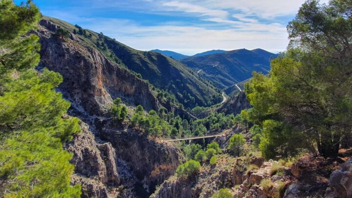 Puente Colgante Del Saltillo Andalucia Hiking