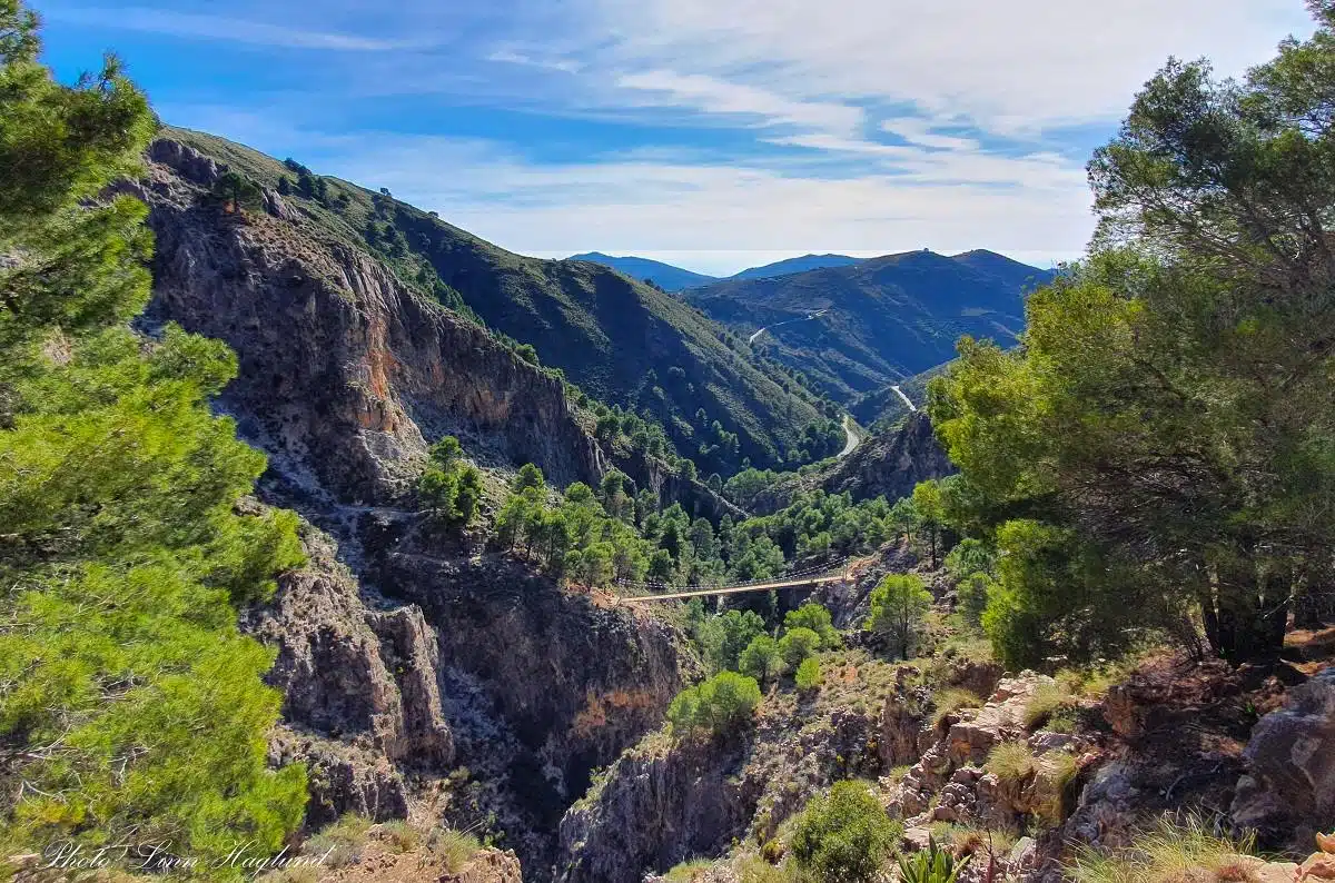 Puente Colgante Del Saltillo Andalucia Hiking