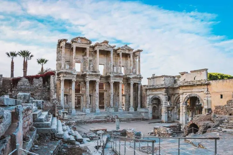 Ruinen Von Ephesos In Der Turkei-2