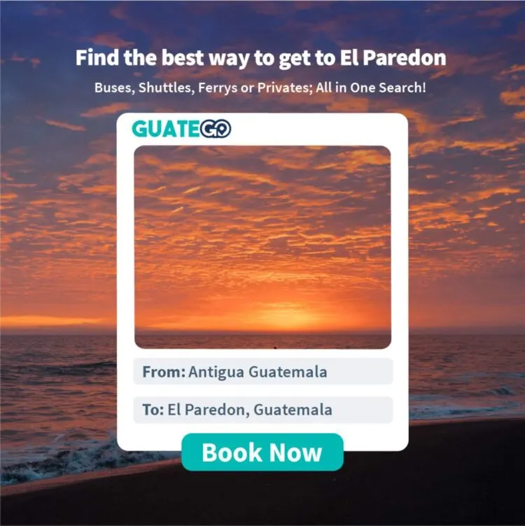 Antigua To El Paredon