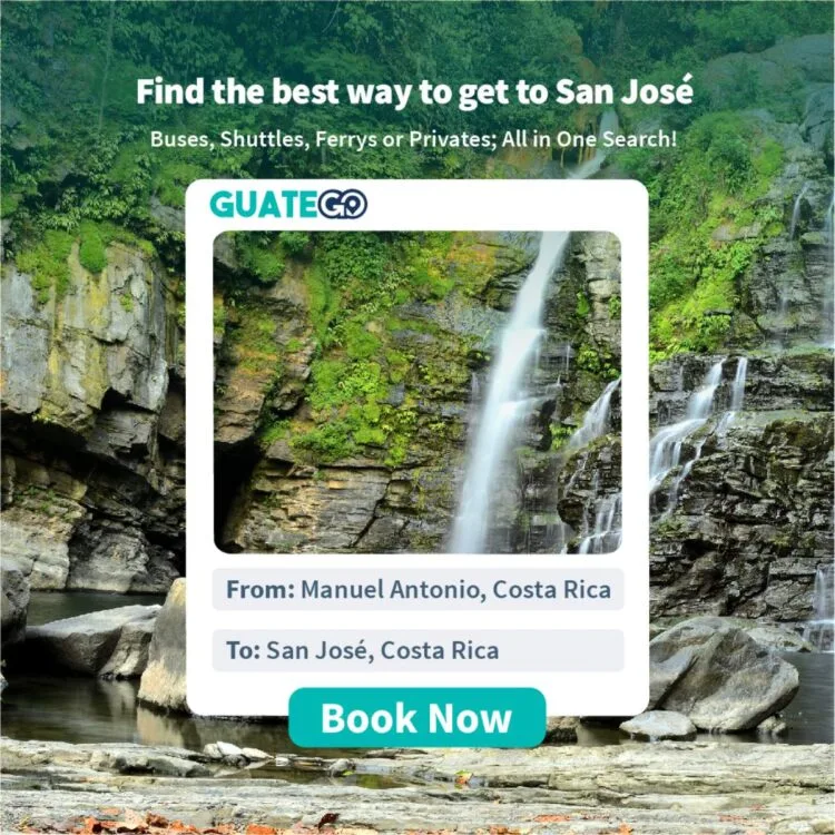 From Manuel Antonio To San Jose