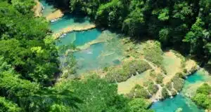How to get from Antigua to Lanquín in Guatemala