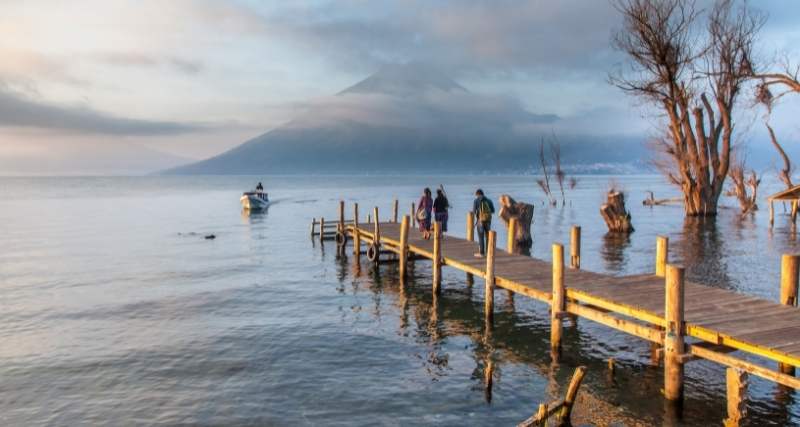 Hoe kom je van Antigua naar San Marcos la Laguna, Guatemala?