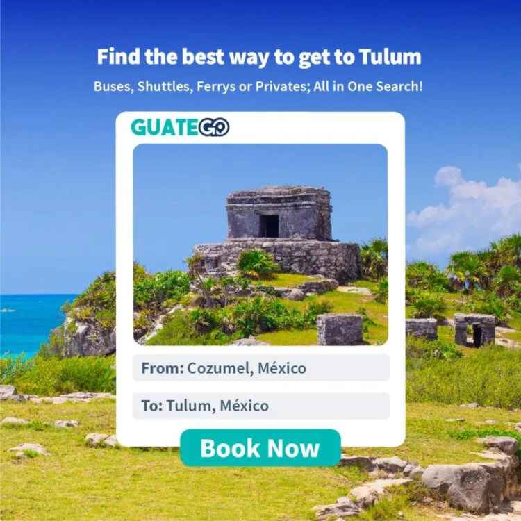 How To Get From Cozumel To Tulum, Mexico